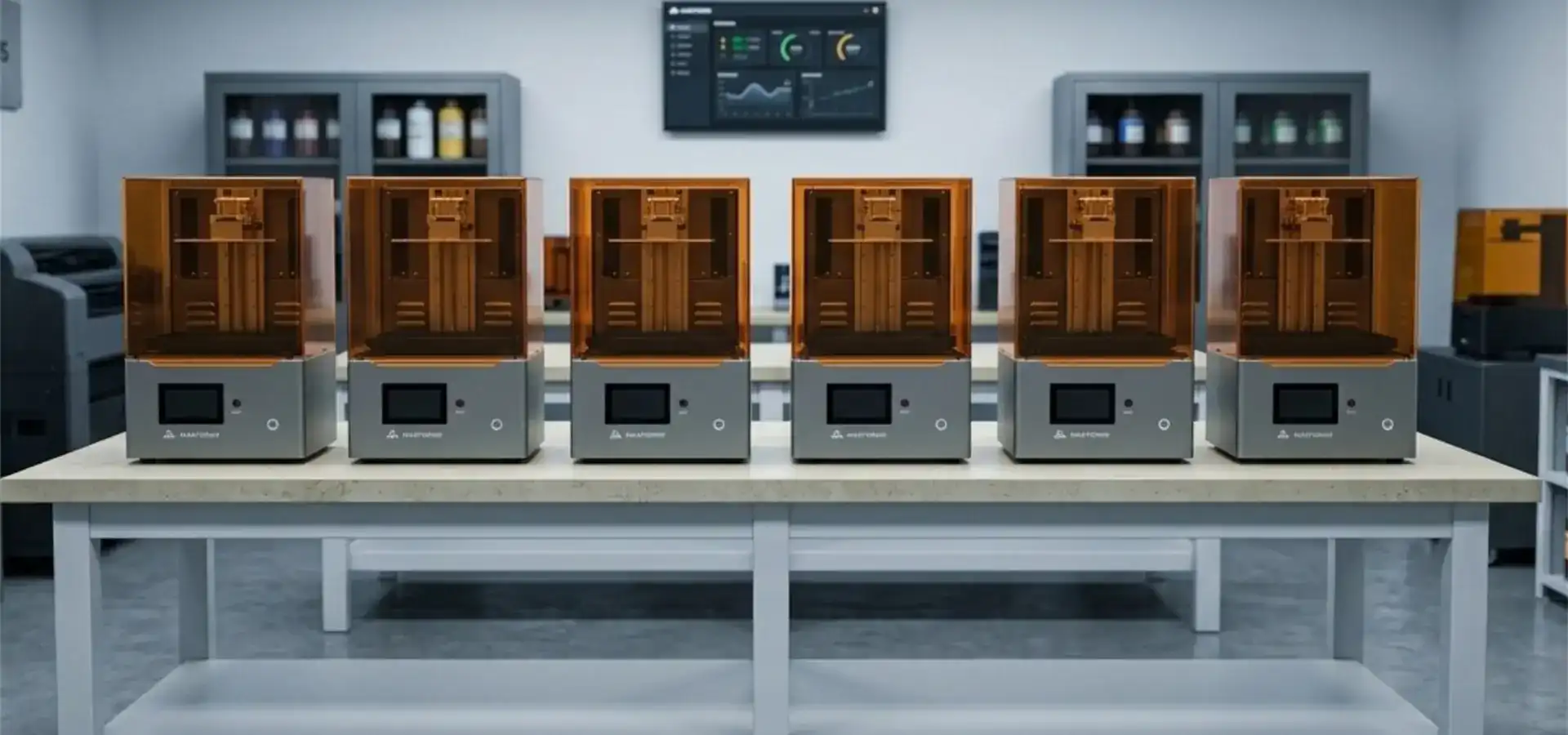 Fast Resin 3D Printer for Dental and Medical Applications